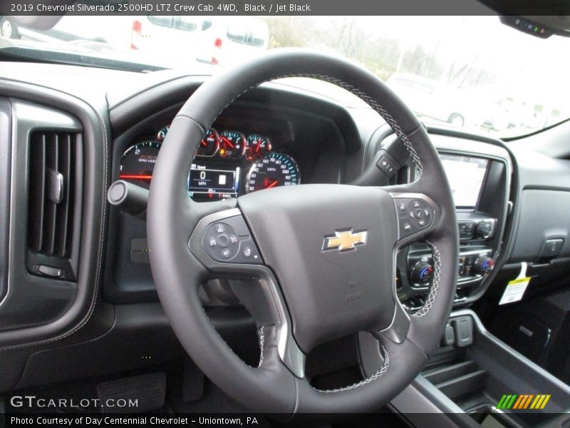Black / Jet Black 2019 Chevrolet Silverado 2500HD LTZ Crew Cab 4WD
