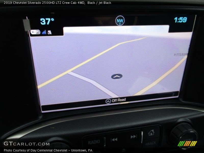 Black / Jet Black 2019 Chevrolet Silverado 2500HD LTZ Crew Cab 4WD