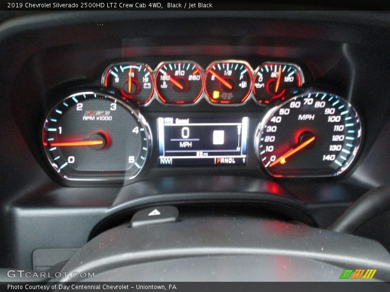 Black / Jet Black 2019 Chevrolet Silverado 2500HD LTZ Crew Cab 4WD