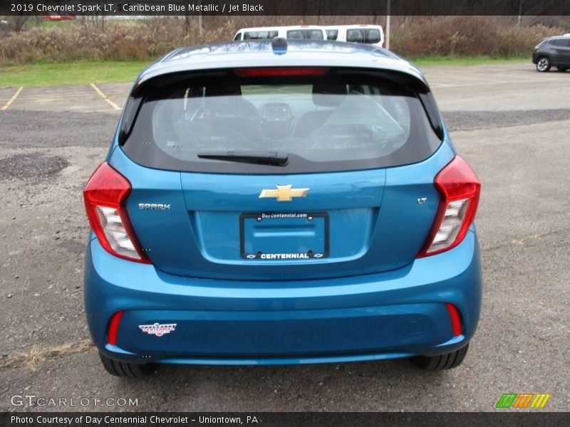 Caribbean Blue Metallic / Jet Black 2019 Chevrolet Spark LT
