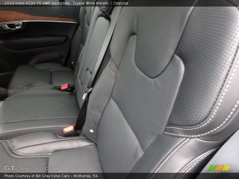 Crystal White Metallic / Charcoal 2019 Volvo XC90 T6 AWD Inscription