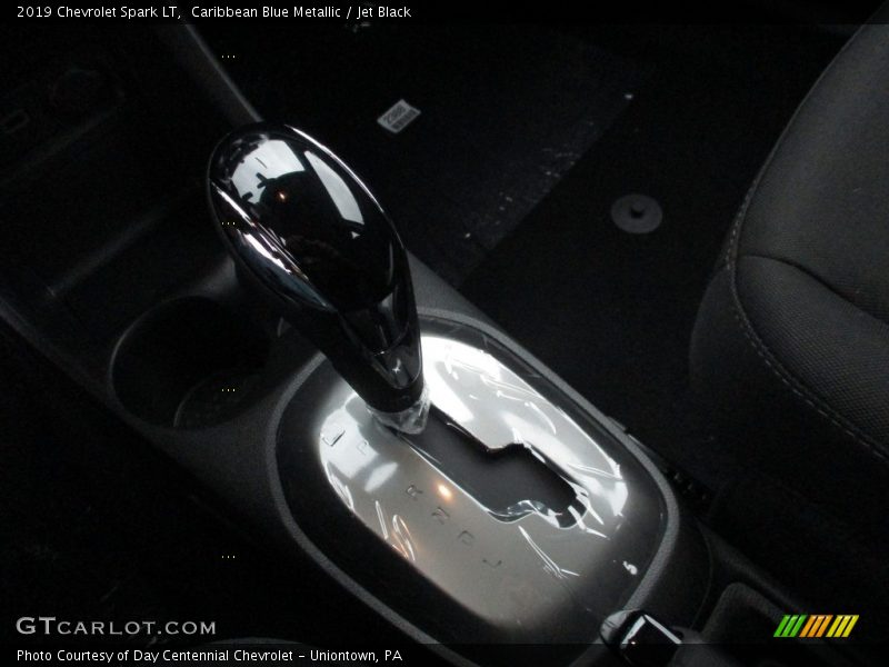Caribbean Blue Metallic / Jet Black 2019 Chevrolet Spark LT