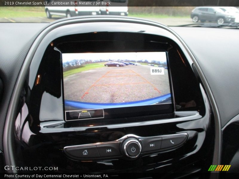 Caribbean Blue Metallic / Jet Black 2019 Chevrolet Spark LT