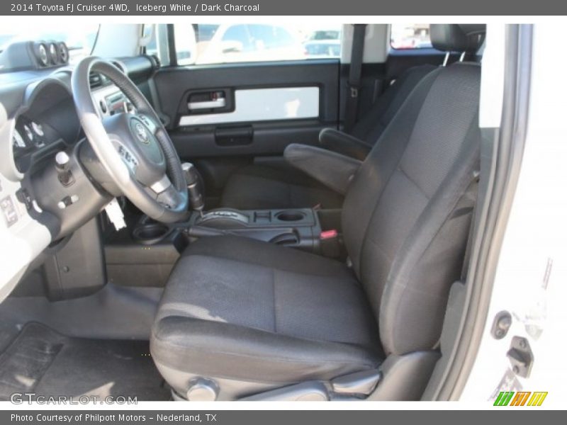 Iceberg White / Dark Charcoal 2014 Toyota FJ Cruiser 4WD
