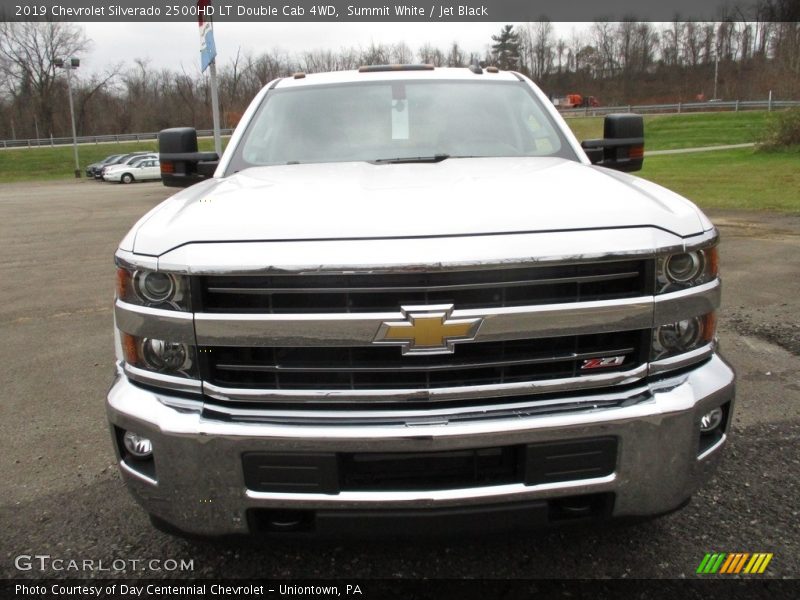 Summit White / Jet Black 2019 Chevrolet Silverado 2500HD LT Double Cab 4WD