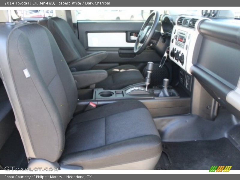 Iceberg White / Dark Charcoal 2014 Toyota FJ Cruiser 4WD