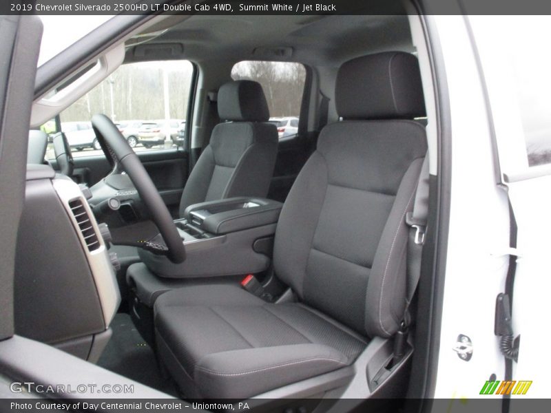 Summit White / Jet Black 2019 Chevrolet Silverado 2500HD LT Double Cab 4WD