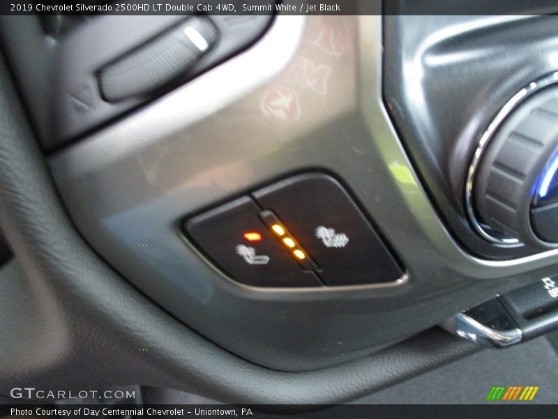 Summit White / Jet Black 2019 Chevrolet Silverado 2500HD LT Double Cab 4WD