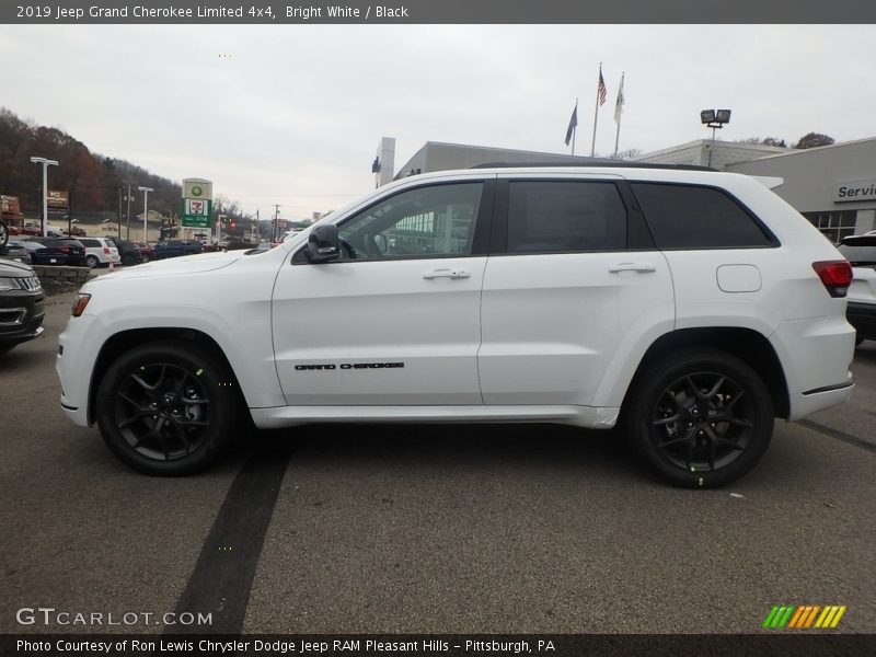 Bright White / Black 2019 Jeep Grand Cherokee Limited 4x4