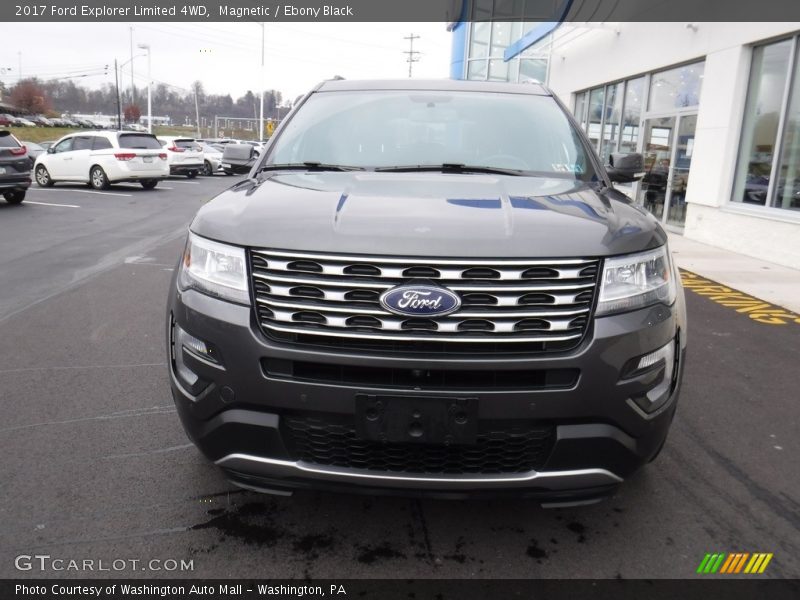 Magnetic / Ebony Black 2017 Ford Explorer Limited 4WD