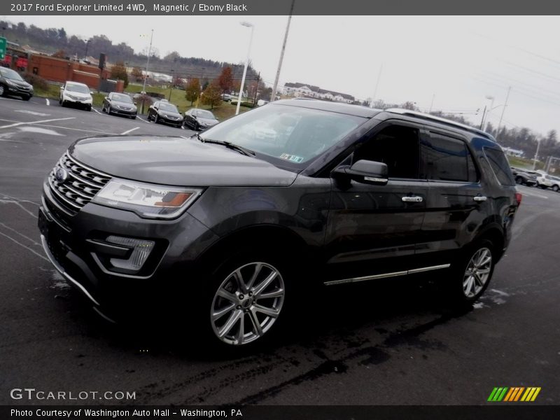 Magnetic / Ebony Black 2017 Ford Explorer Limited 4WD