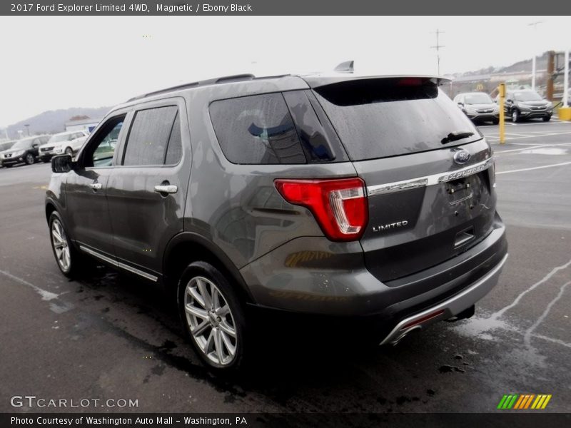 Magnetic / Ebony Black 2017 Ford Explorer Limited 4WD
