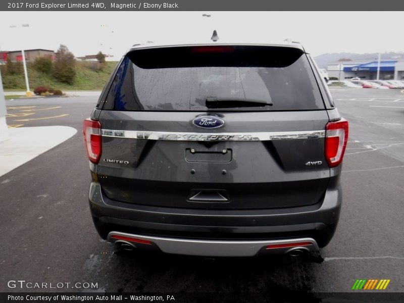 Magnetic / Ebony Black 2017 Ford Explorer Limited 4WD