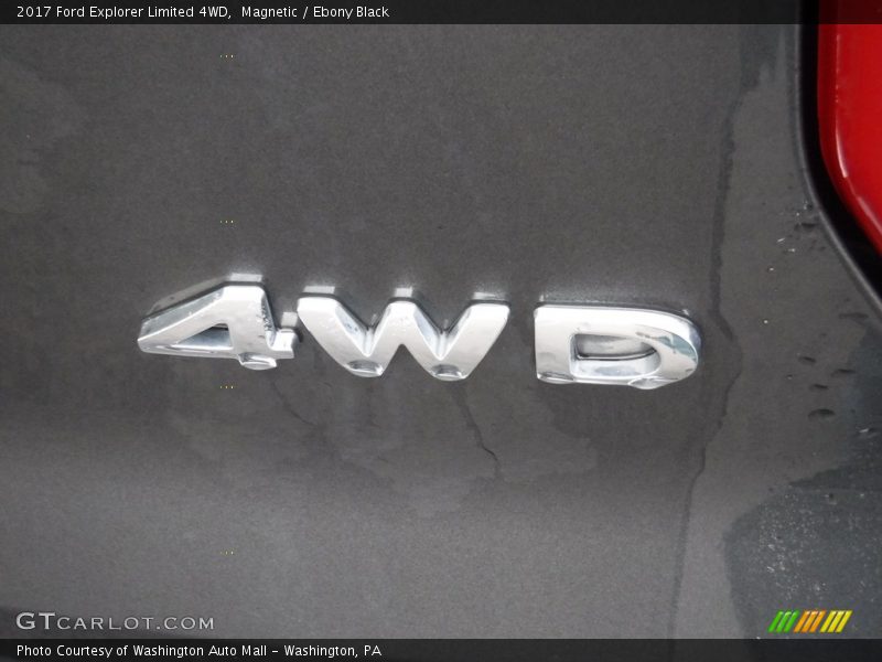Magnetic / Ebony Black 2017 Ford Explorer Limited 4WD