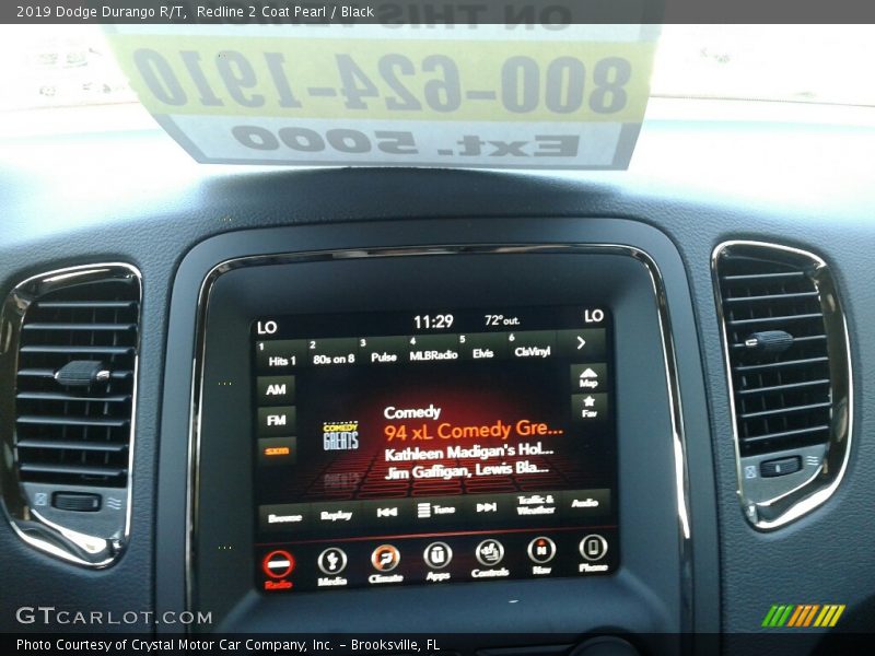 Redline 2 Coat Pearl / Black 2019 Dodge Durango R/T