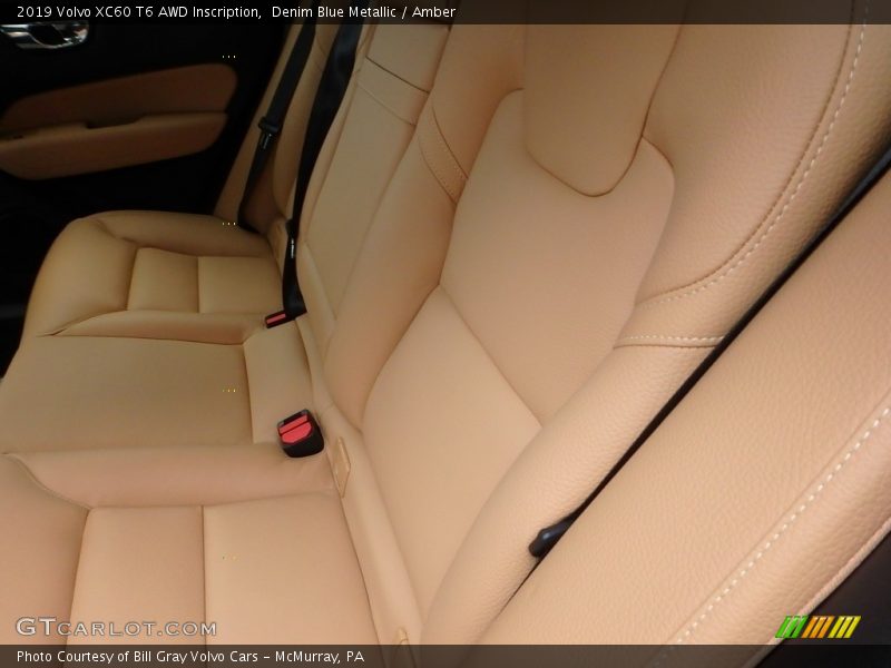 Rear Seat of 2019 XC60 T6 AWD Inscription
