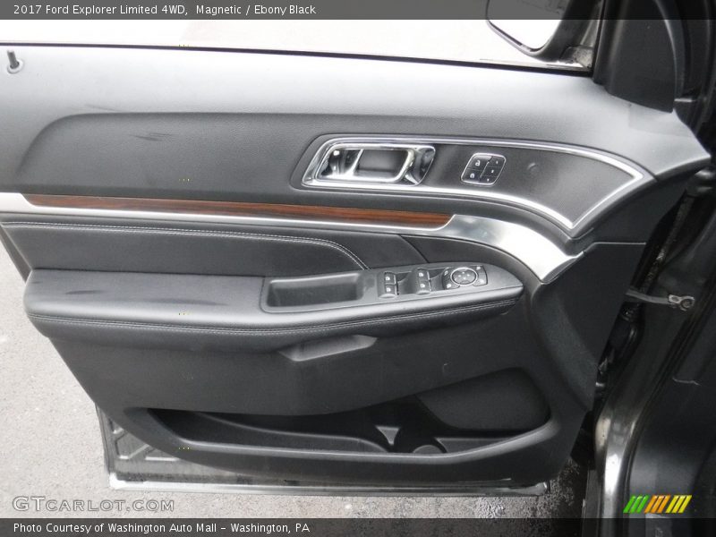 Magnetic / Ebony Black 2017 Ford Explorer Limited 4WD