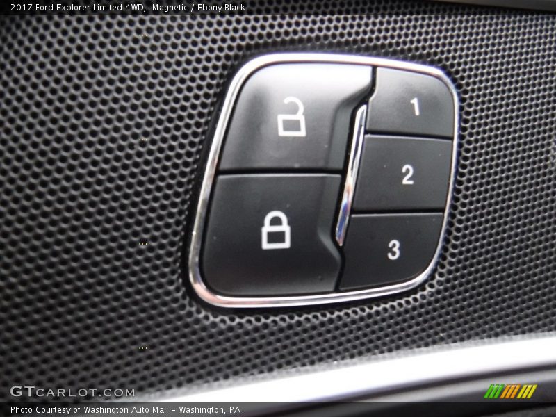 Magnetic / Ebony Black 2017 Ford Explorer Limited 4WD