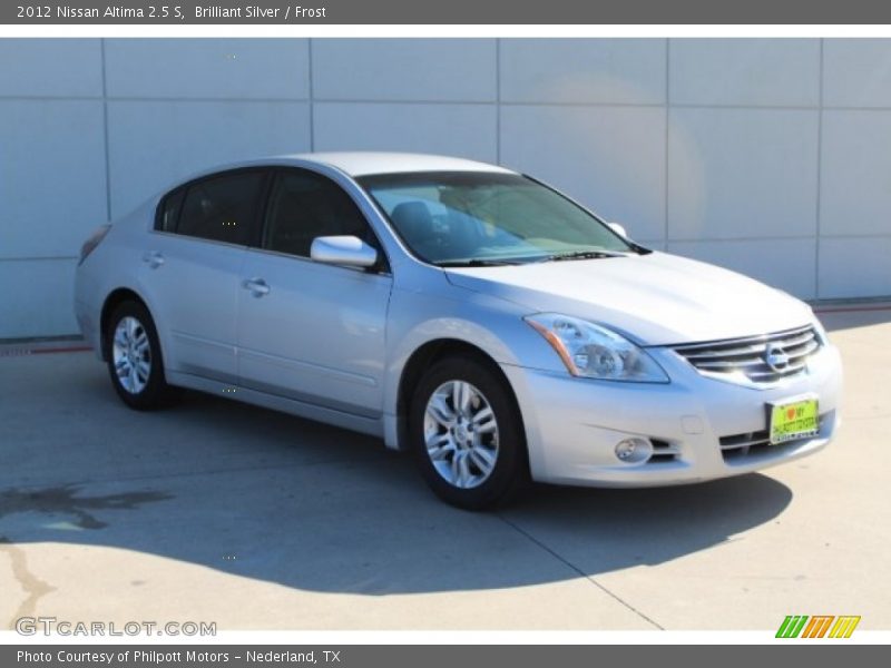 Brilliant Silver / Frost 2012 Nissan Altima 2.5 S