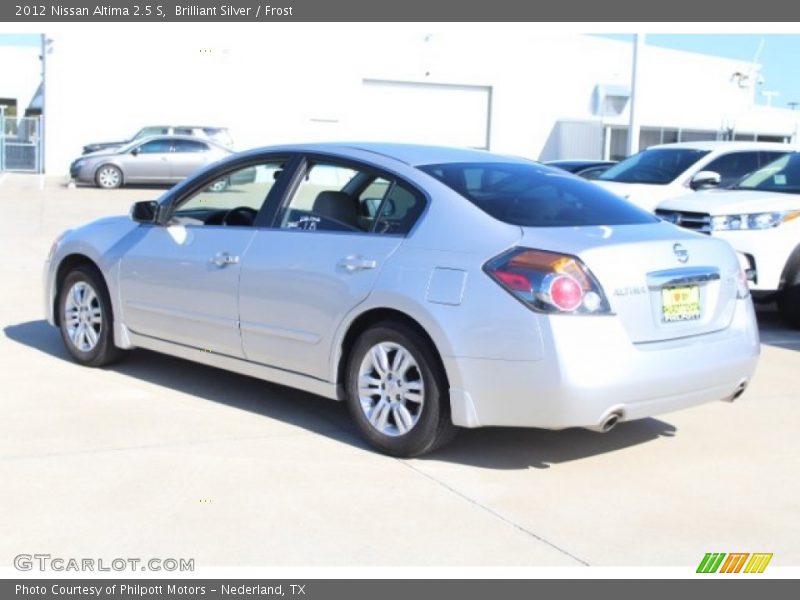 Brilliant Silver / Frost 2012 Nissan Altima 2.5 S