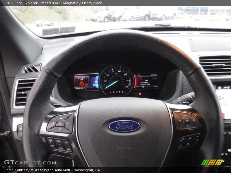 Magnetic / Ebony Black 2017 Ford Explorer Limited 4WD