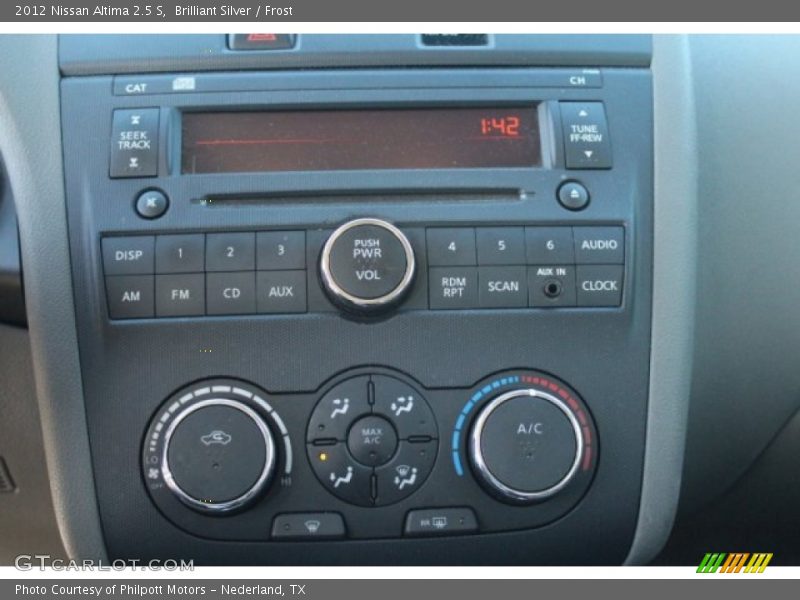 Brilliant Silver / Frost 2012 Nissan Altima 2.5 S