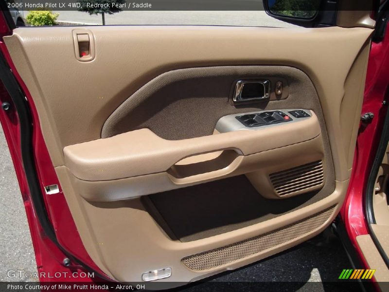 Redrock Pearl / Saddle 2006 Honda Pilot LX 4WD