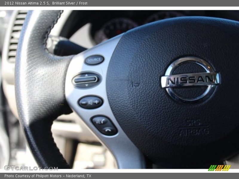 Brilliant Silver / Frost 2012 Nissan Altima 2.5 S