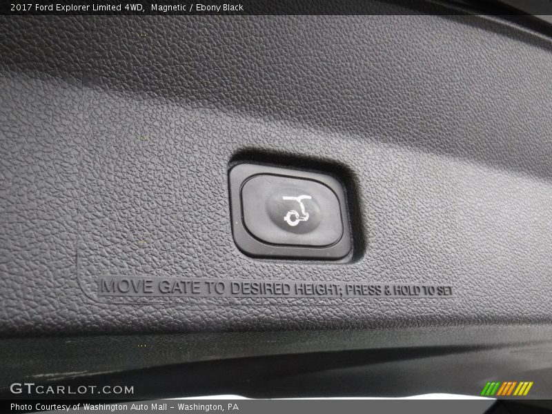 Magnetic / Ebony Black 2017 Ford Explorer Limited 4WD