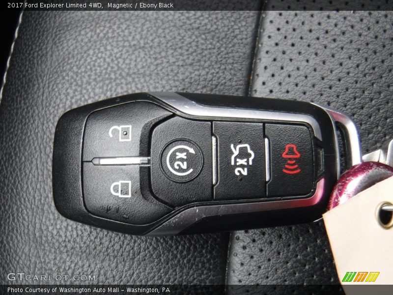 Magnetic / Ebony Black 2017 Ford Explorer Limited 4WD