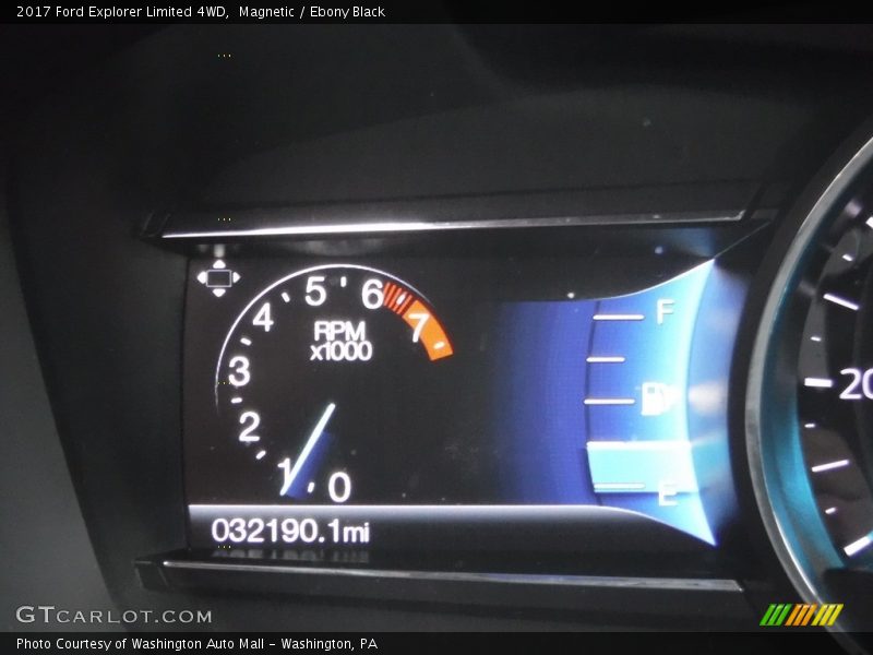 Magnetic / Ebony Black 2017 Ford Explorer Limited 4WD
