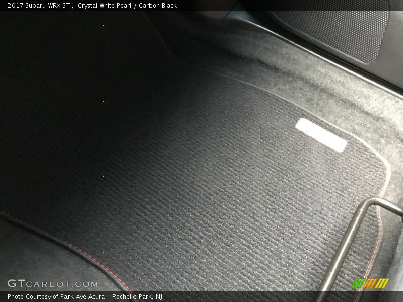 Crystal White Pearl / Carbon Black 2017 Subaru WRX STI