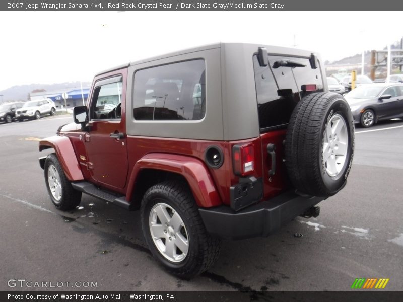 Red Rock Crystal Pearl / Dark Slate Gray/Medium Slate Gray 2007 Jeep Wrangler Sahara 4x4