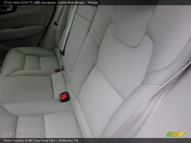 Denim Blue Metallic / Blonde 2019 Volvo XC60 T5 AWD Inscription