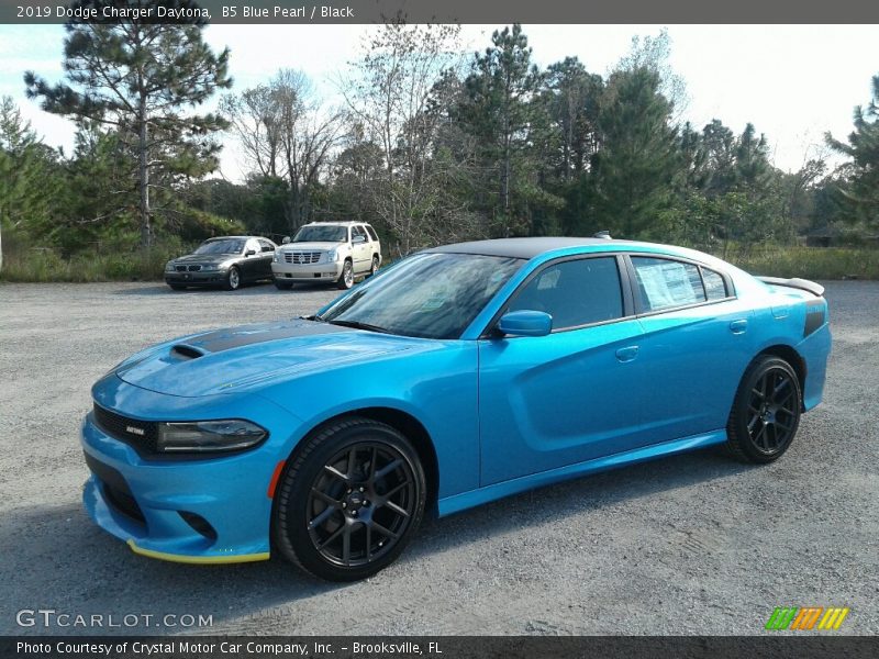 B5 Blue Pearl / Black 2019 Dodge Charger Daytona