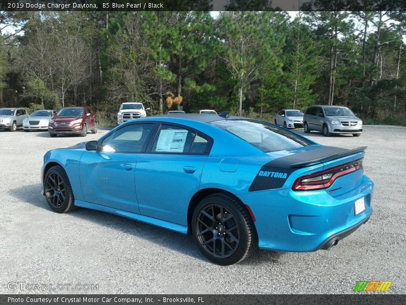 B5 Blue Pearl / Black 2019 Dodge Charger Daytona