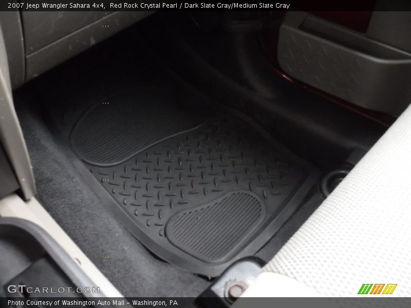 Red Rock Crystal Pearl / Dark Slate Gray/Medium Slate Gray 2007 Jeep Wrangler Sahara 4x4