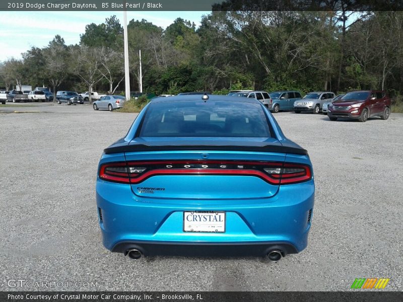 B5 Blue Pearl / Black 2019 Dodge Charger Daytona