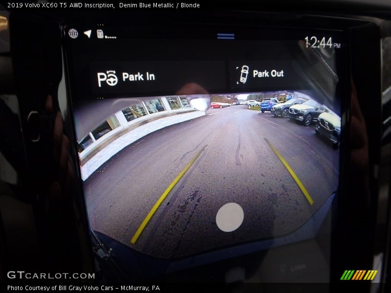 Denim Blue Metallic / Blonde 2019 Volvo XC60 T5 AWD Inscription