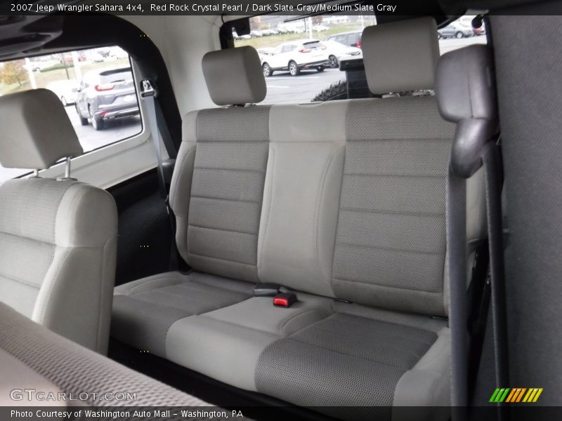 Red Rock Crystal Pearl / Dark Slate Gray/Medium Slate Gray 2007 Jeep Wrangler Sahara 4x4