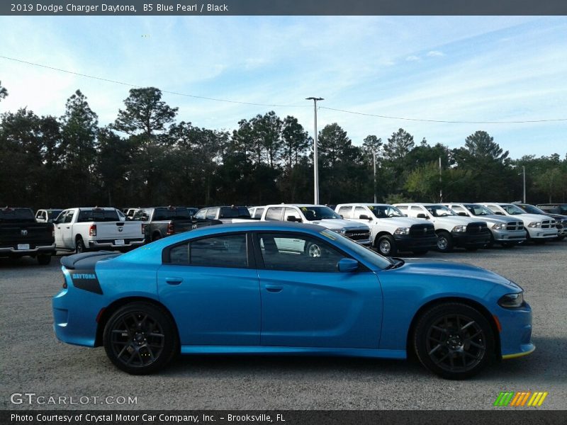 B5 Blue Pearl / Black 2019 Dodge Charger Daytona