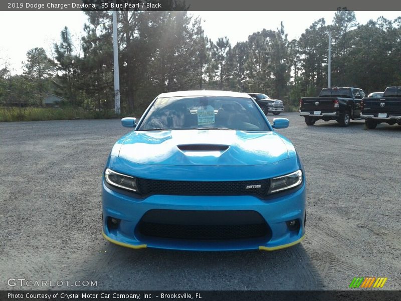 B5 Blue Pearl / Black 2019 Dodge Charger Daytona