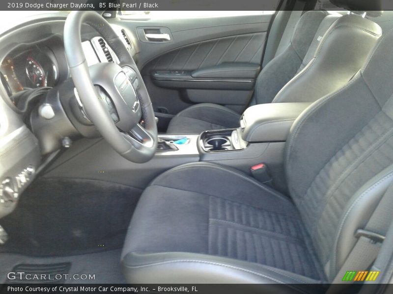 B5 Blue Pearl / Black 2019 Dodge Charger Daytona