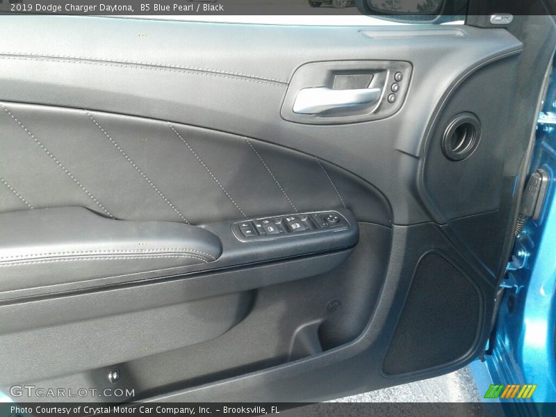 B5 Blue Pearl / Black 2019 Dodge Charger Daytona