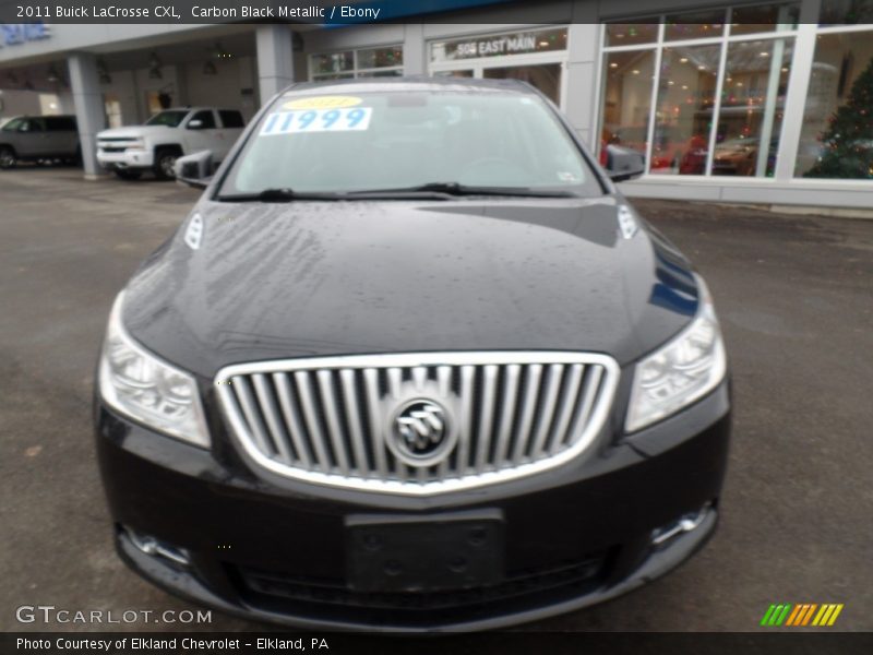 Carbon Black Metallic / Ebony 2011 Buick LaCrosse CXL