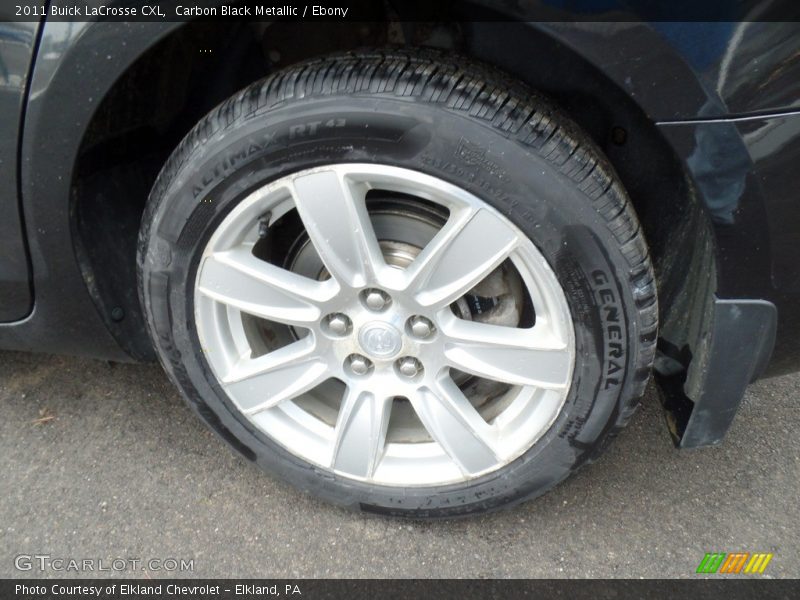 Carbon Black Metallic / Ebony 2011 Buick LaCrosse CXL