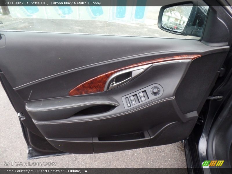 Carbon Black Metallic / Ebony 2011 Buick LaCrosse CXL