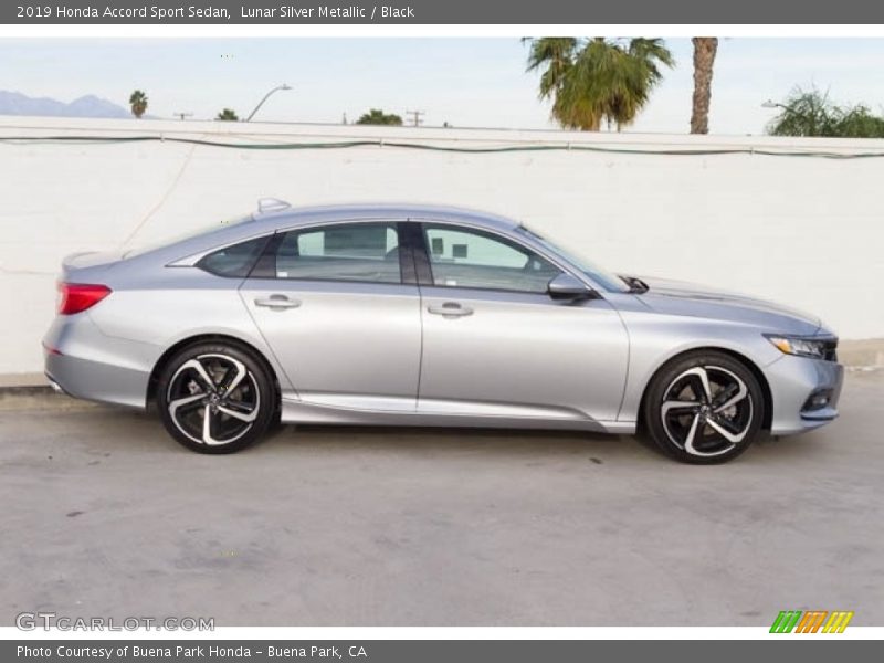 Lunar Silver Metallic / Black 2019 Honda Accord Sport Sedan