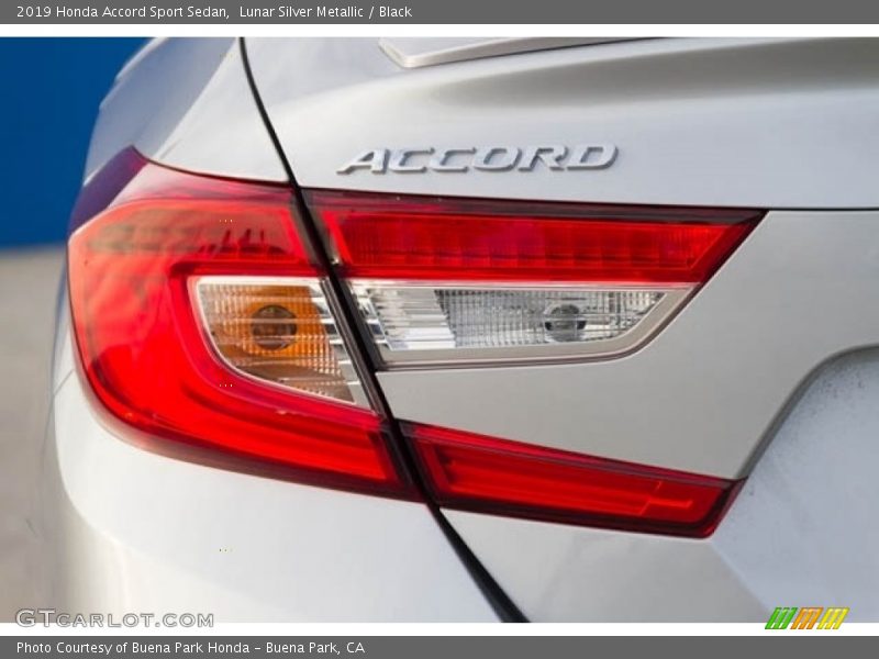 Lunar Silver Metallic / Black 2019 Honda Accord Sport Sedan