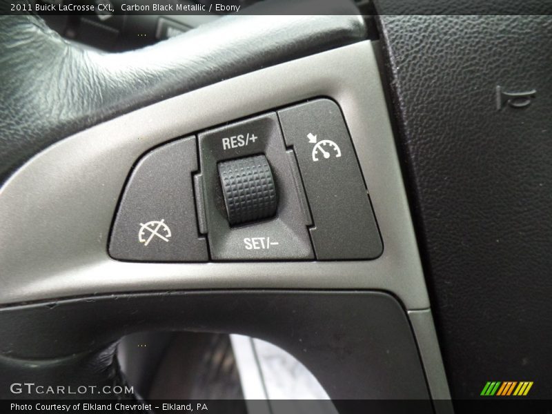 Carbon Black Metallic / Ebony 2011 Buick LaCrosse CXL